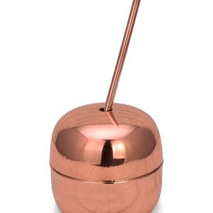 Bakır Apple Cocktaıl Pipetli Düz 250 Ml
